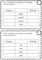Vorschau - Test - 35 differenzierte Aufgabenkarten zur Arbeit mit dem Wörterbuch, 2./3. Klasse (+Lernzielkontrollen und Merkkarten) - Seite 3