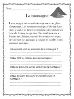 Aperçu - Préparation de séance / Séance complète - 10 textes descriptifs - Compréhension de lecture / French Reading Comprehension - Page 2