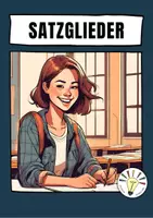 Vorschau - Arbeitsblätter - Satzglieder (Arbeitsheft) - Deckblatt