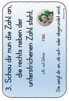 Vorschau - Poster - Zahlen runden - Tafelkarten der Regel - Seite 3