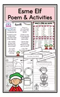 Vorschau - Arbeitsblätter - Esme Elf - Original Poem & Activities - Deckblatt