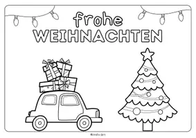 Vorschau - Mal- und Bastelvorlagen - Weihnachten/Christmas - Malvorlagen - Seite 3