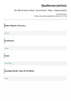 Vorschau - Arbeitsblätter - Alte Griechen-Untersuchung - Griechenland - Video - Arbeitsmaterial - Seite 1