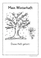 Vorschau - Unterrichtsreihen - Lernheft Winter - Inklusion, Förderschule, Vorschule, 1. Klasse - Seite 3