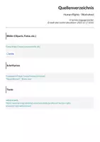 Vorschau - Arbeitsblätter - Human Rights - Worksheet - Seite 2