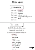 Vorschau - Arbeitsblätter - How to write a (Christmas) poem - Seite 1