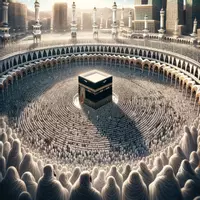 Vorschau - Arbeitsblätter - Die Kaaba - Wie entstand das wichtigste Heiligtum des Islam? - Deckblatt