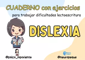 Vista previa - Hojas de trabajo - CUADERNO CON EJERCICIOS DISLEXIA - página 1