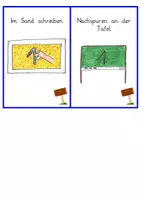Vorschau - Anderer Materialtyp - Ziffernweg / Zifferneinführung: Stationsschilder (Visualisierung) - Mathe - Kl. 1/2 - Seite 3