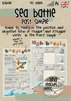 Vorschau - Spiele - Sea Battle / Schiffe finden - Simple Past (regular and irregular) - Deckblatt
