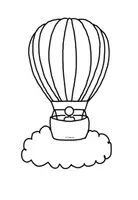 Vorschau - Mal- und Bastelvorlagen - Klassenzimmertür Heißluftballons Dekoration - Seite 3