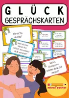 Vorschau - Fördermaterial/Inklusion - Glück Ethik Klasse 3 4 5 6 - Deckblatt
