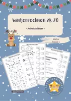 Vorschau - Arbeitsblätter - Winterrechnen ZR 20 Mathe Klasse 1 #glückskekse25 - Deckblatt