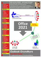 Vorschau - Unterrichtsreihen - Outlook 2021 Grundkurs 2. Auflage (optimiert und ergänzt) - Deckblatt