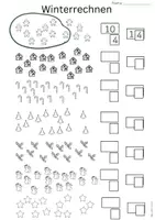 Vorschau - Arbeitsblätter - Winterrechnen ZR 20 Mathe Klasse 1 2 - Seite 2