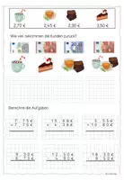 Vorschau - Arbeitsblätter - Geld Euro und Cent / Test - Seite 2