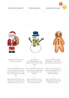 Vorschau - Arbeitsblätter - Mathematisches Weihnachtsrätsel ZR 1000 Klasse 3/4 (Version 3) - Seite 3