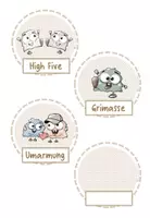 Vorschau - Bildkarten - Begrüßungsschilder Knuffies - Seite 2