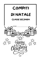 anteprima - Esercizi - Compiti di Natale - Classe Seconda - Pagina 1