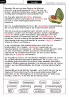Vorschau - Arbeitsblätter - Avocado Lückentext - Seite 2