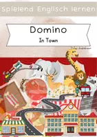 Vorschau - Spiele - Dominospiel Englisch - In Town - Deckblatt