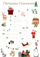 Vorschau - Arbeitsblätter - Christmas Crossword_Text+Crossword+Lösungen - Seite 1
