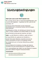 Vorschau - Arbeitsblätter - FABEL "Der Storch und der Frosch" - inkl. Anleitung zur Nacherzählung - Seite 1