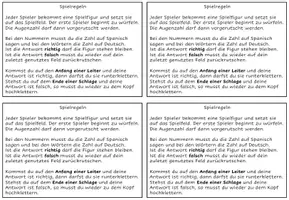 Vorschau - Arbeitsblätter - Brettspiel Zahlen - los números - Seite 3