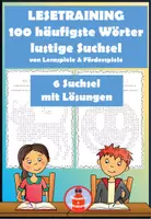 Vorschau - Arbeitsblätter - 100 häufigste Wörter - lustige Suchsel - Deckblatt