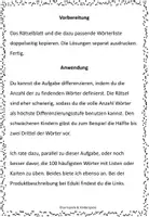 Vorschau - Arbeitsblätter - 100 häufigste Wörter - lustige Suchsel - Seite 2