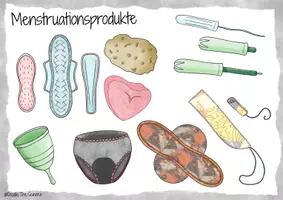Vorschau - Poster - Plakat - Informationsplakat - Infografik: Menstruationsprodukte - Seite 3