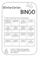 Vorschau - Arbeitsblätter - Winterferien - Bingo - Seite 3