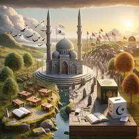Vorschau - Arbeitsblätter - Islam und Islamismus - Was ist der Unterschied? - Deckblatt