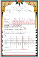 Vorschau - Arbeitsblätter - Zahlgeschichten aus dem alten Ägypten - der Kalender in Grundschrift - Seite 2