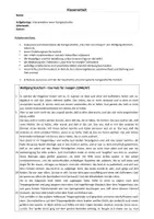 Vorschau - Test - Klassenarbeit+EWH - Kurzgeschichte - Borchert - Holz für morgen - Seite 1