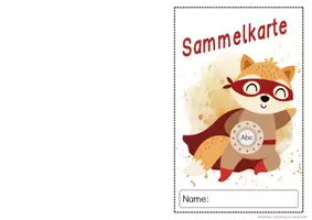 Vorschau - Bildkarten - Buchstaben-Helden: Sammelkarte zur Motivation - Seite 3