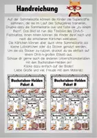 Vorschau - Bildkarten - Buchstaben-Helden: Sammelkarte zur Motivation - Seite 1