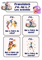 Vorschau - Spiele - Französisches Lesespiel J’ai..qui a? Les activités/Freizeit - Seite 1