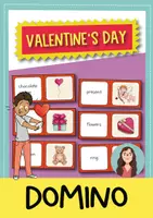 Vorschau - Spiele - Valentine's Day Domino-Spiel (Englisch) - Deckblatt