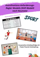 Vorschau - Stundenentwürfe - Oberstufe -Sport - Koordinations-Anforderungs- Regler-Modell (KAR-Modell) nach Neumaier - Seite 1