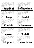 Vorschau - Aufgabenkarten - Halloween-Wörter erlaufen: Lauftraining zum ausdauernden Laufen im Sportunterricht - Seite 3