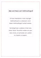 Vorschau - Anderer Materialtyp - Weihnachtsgrüße für Eltern, Schüler*innen und Kolleg*innen - Seite 2