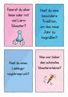Vorschau - Mal- und Bastelvorlagen - Silvester / Neujahr 🎆🪅 XXL Materialpaket Basteln, Lernen und Spaß - Seite 3