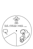 Vorschau - Arbeitsblätter - Gefühle Rad Gefühlsbarometer - Seite 3