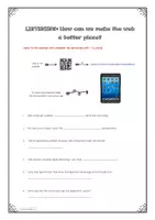 Vorschau - Arbeitsblätter - Listening Practice - How can we make the web a better place? - Seite 1