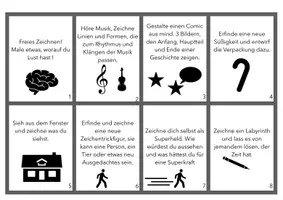 Vorschau - Spiele - Starter_Zeichenspiele-Zeichenaufgaben_Fach Kunst - Seite 1