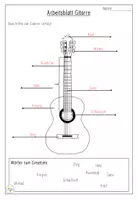 Vorschau - Stundenentwürfe - Arbeitsblatt Thema Gitarre Kl. 3 - 4 - Seite 2