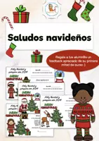 Vorschau - Anderer Materialtyp - Wertschätzungskarten Navidad y año nuevo - Deckblatt