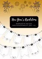 Vorschau - Arbeitsblätter - New Year‘s Resolutions Wimpelkette Vorlage Klassenraum Deko - Deckblatt