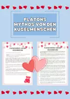 Vorschau - Arbeitsblätter - Liebe: Platons Mythos von den Kugelmenschen - Deckblatt